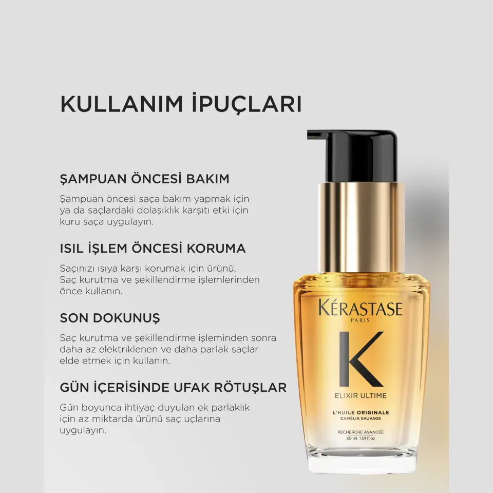 Kerastase Elixir Ultime L'Huile Originale Saç Yağı 30 ml