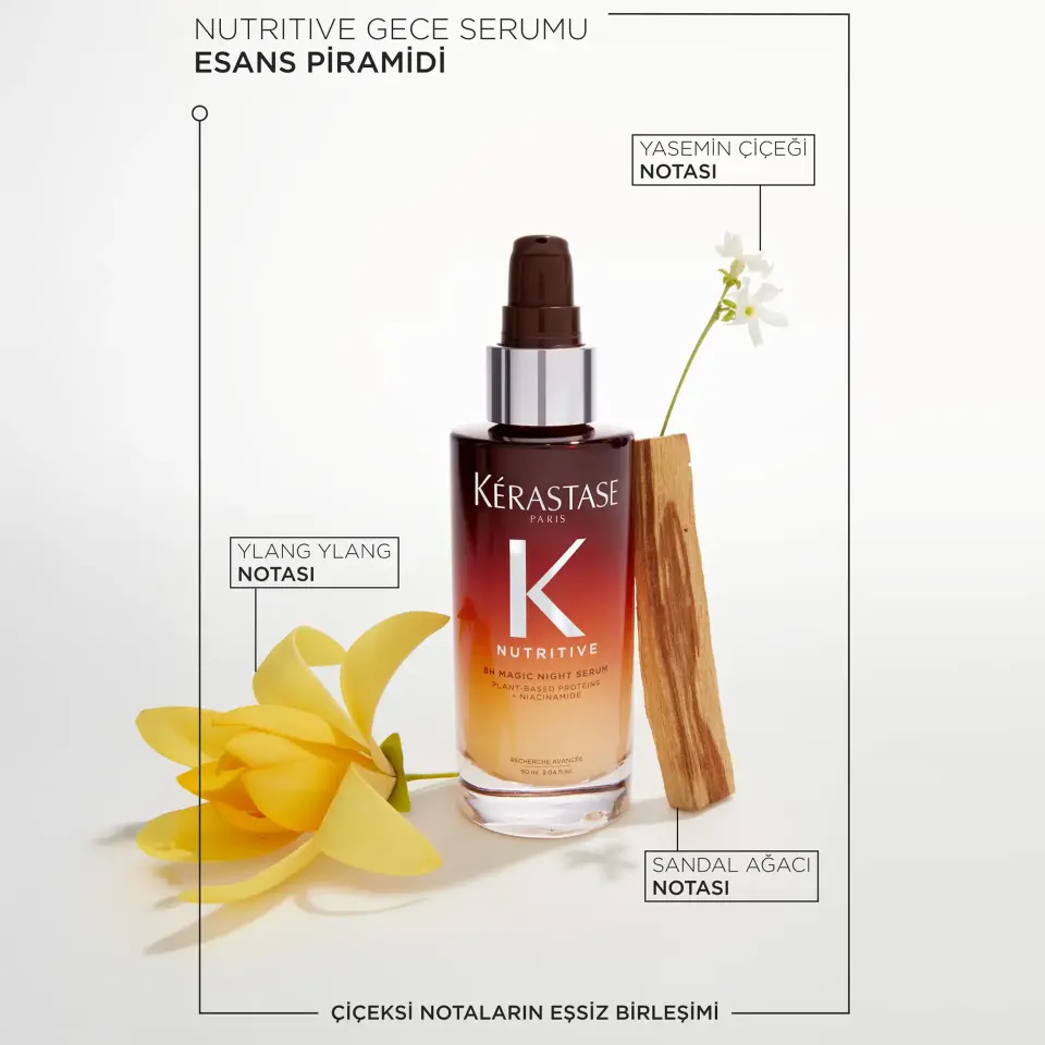 Kerastase Nutritive 8H Magic Night Yoğun Besleyici Gece Serumu 90 ml