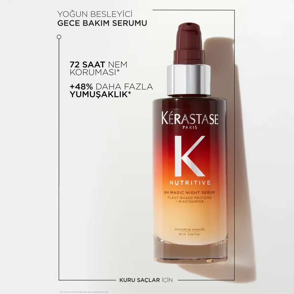 Kerastase Nutritive 8H Magic Night Yoğun Besleyici Gece Serumu 90 ml