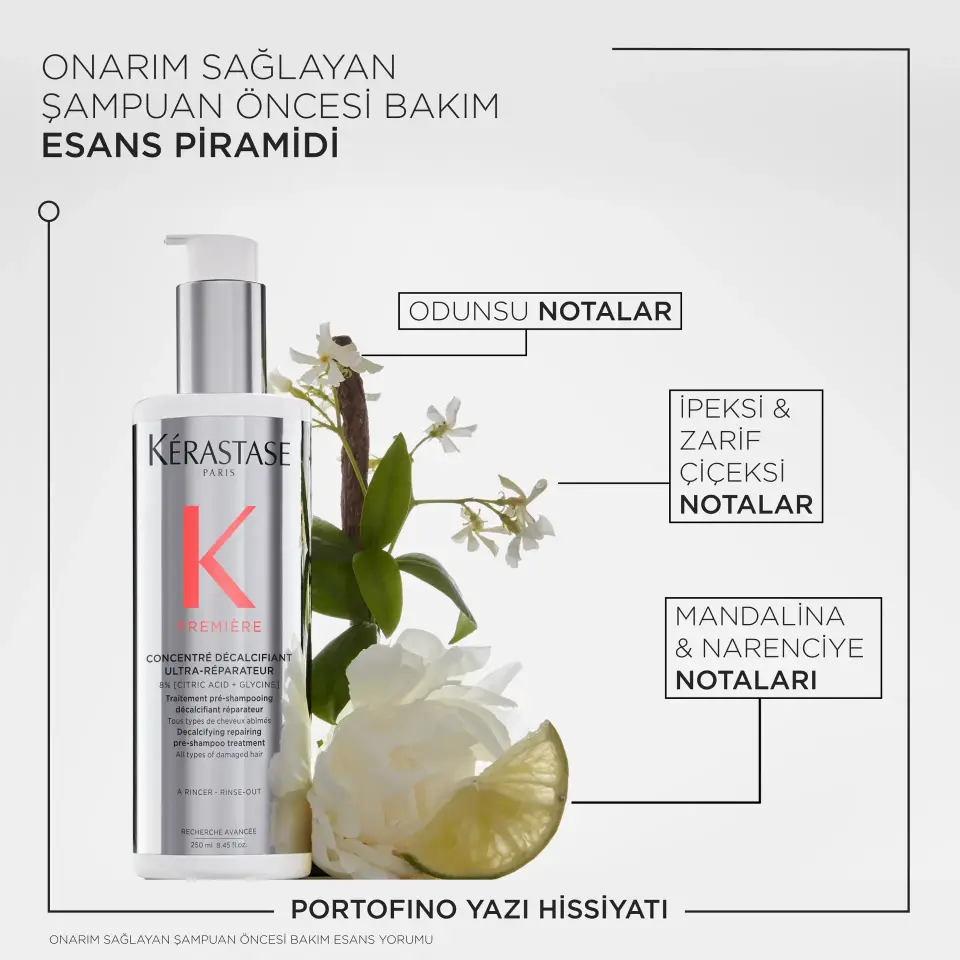 Kerastase Premiere Bain Decalcifiant Reparateur Yıpranmış Saçlar için Onarım Sağlayan Şampuan 250 ml