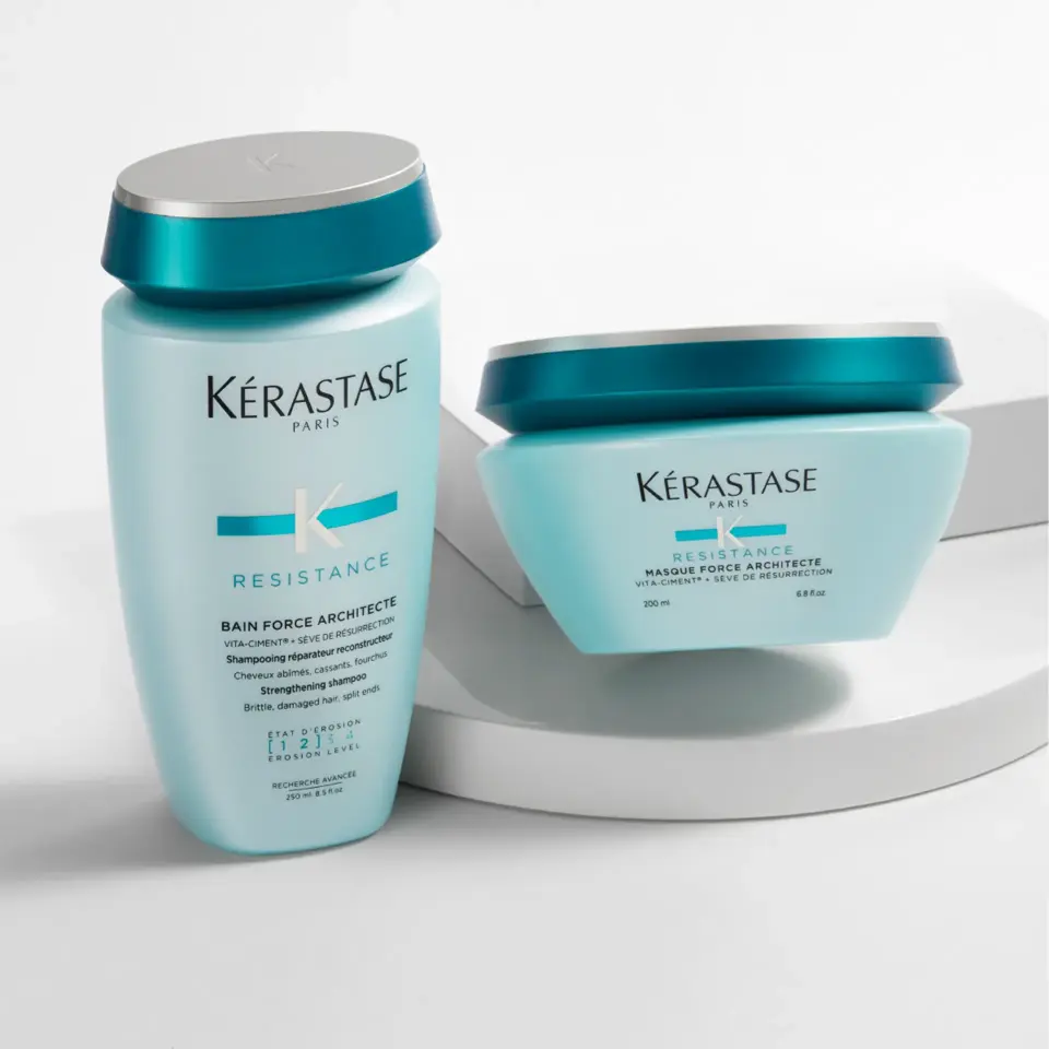 Kerastase Resistance Bain Force Architecte Yıpranmış Saçlar İçin Onarıcı Şampuan 250 ml