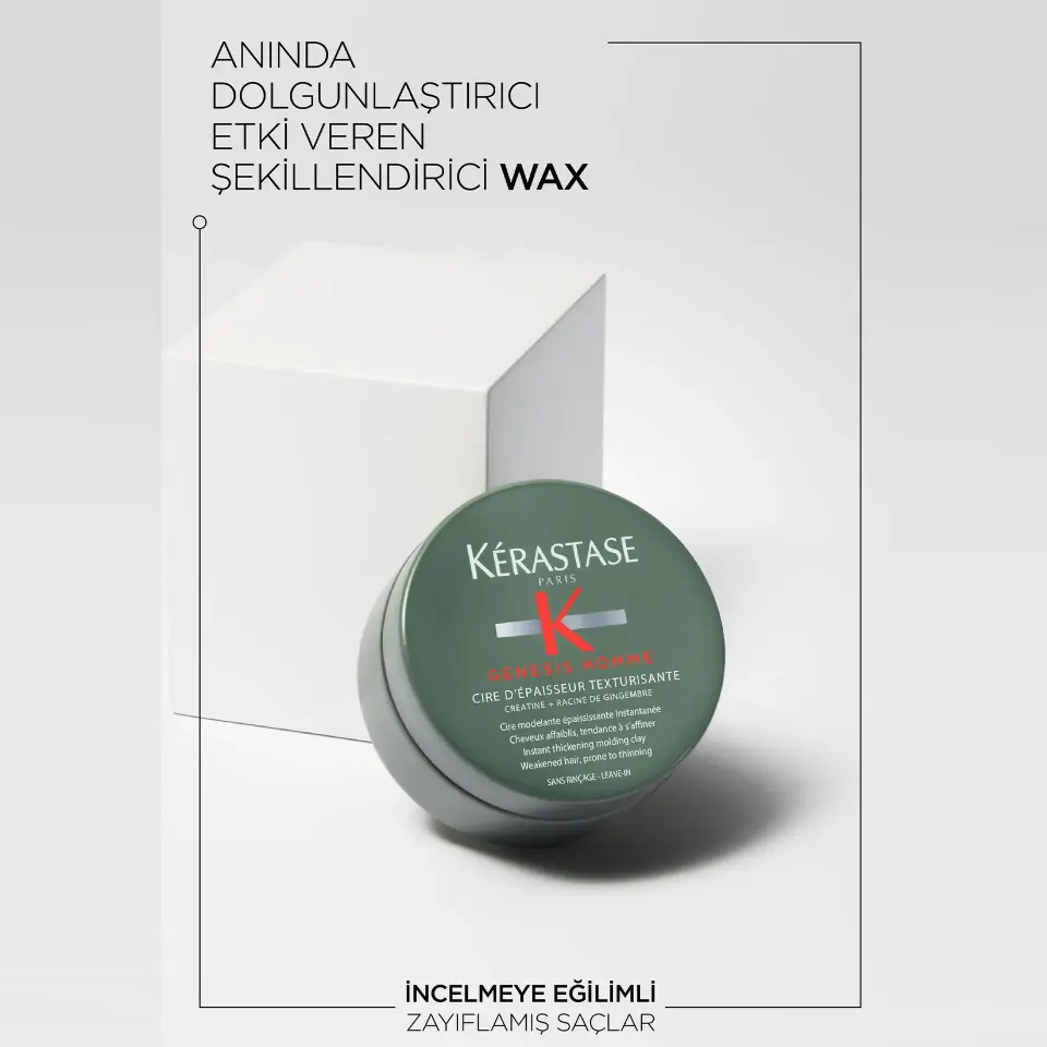 Kerastase Genesis Homme Şekillendirici Wax 75 ml