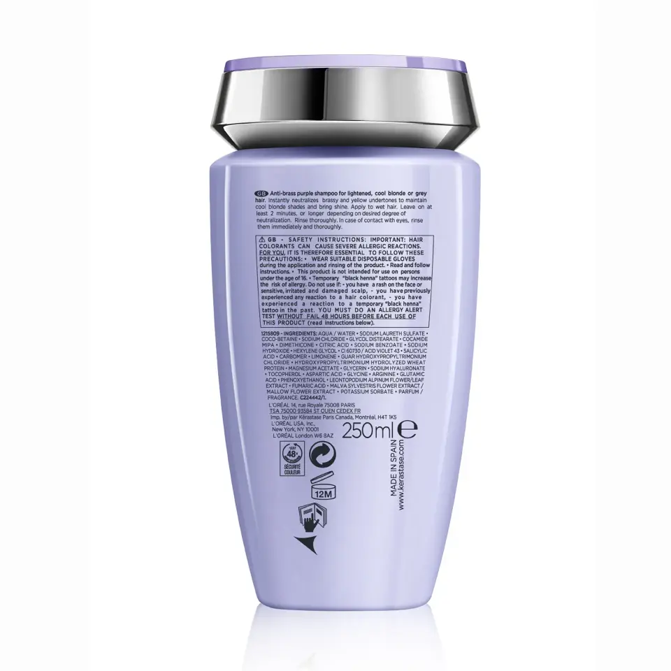 Kerastase Blond Absolu Bain Ultra-Violet İstenmeyen Turuncu Yansımaları Nötralize Eden Şampuan 250 ml