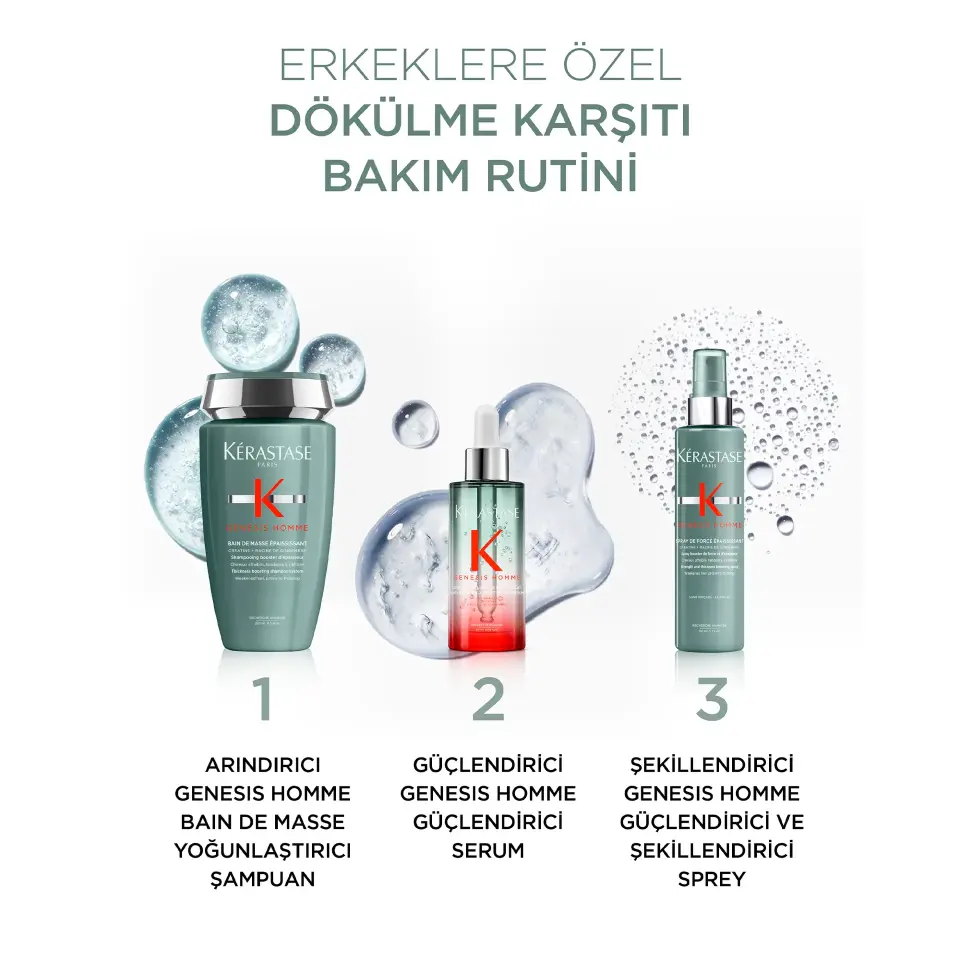 Kerastase Genesis Homme Bain de Masse Yoğunlaştırıcı Şampuan 250 ml