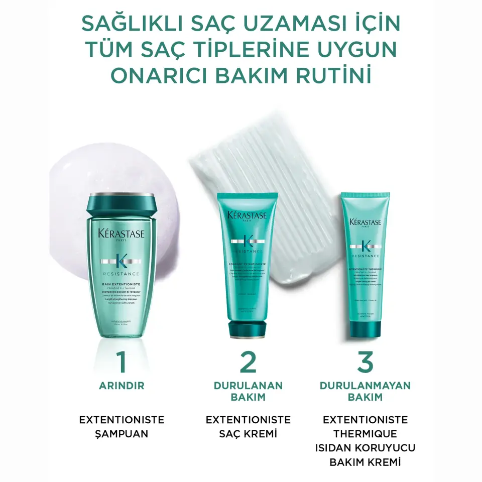 Kerastase Resistance Extentioniste Thermique Uzun Saçlar için Isıya Karşı Koruyucu Bakım Kremi 150 ml