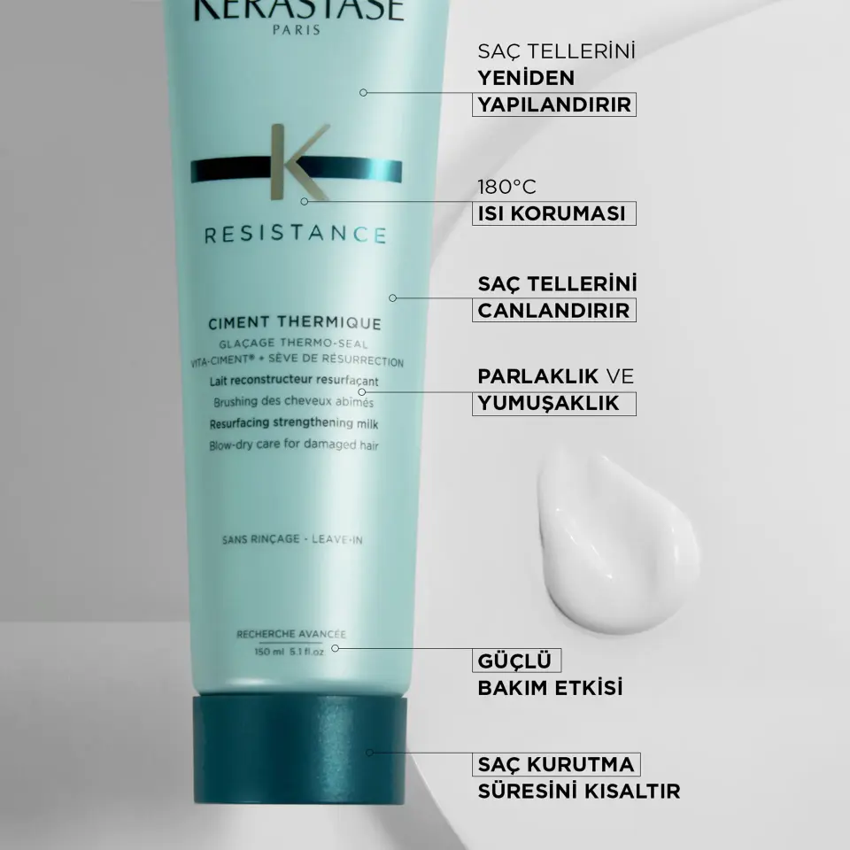 Kerastase Resistance Ciment Anti-Usure Isıya Karşı Koruyan Saç Bakım Kremi 150 ml