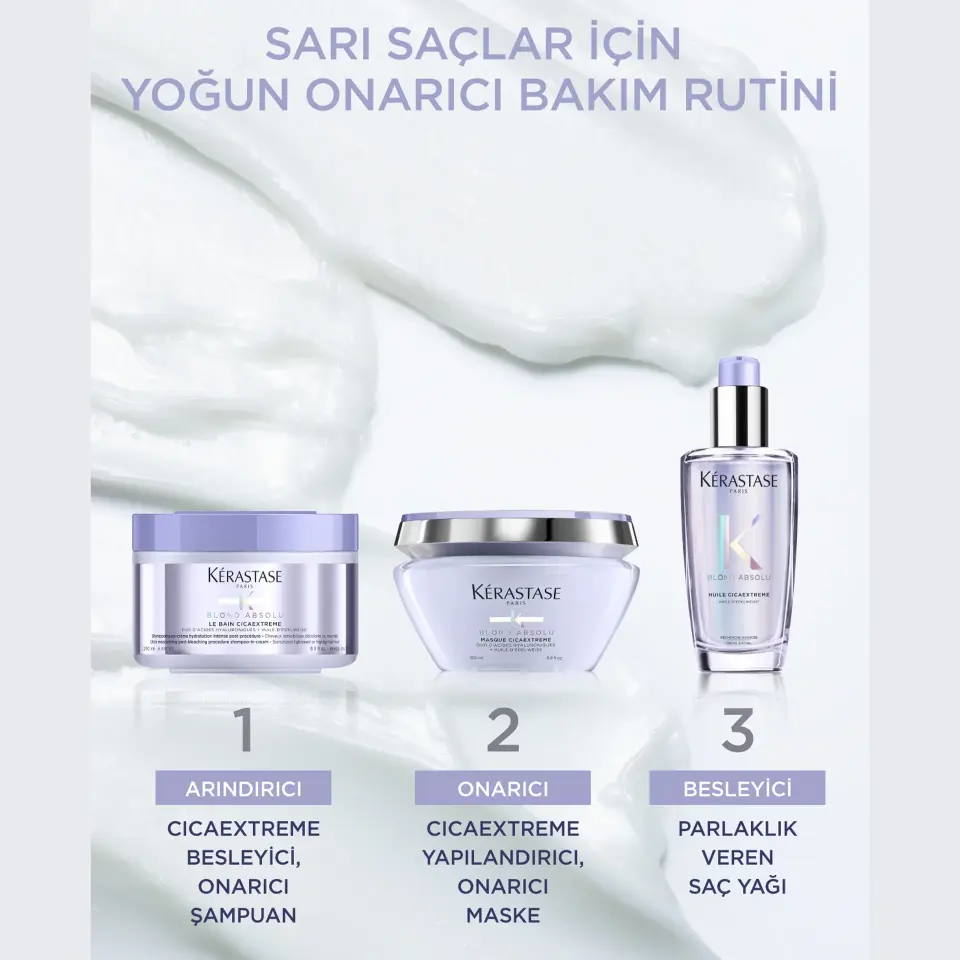 Kerastase Blond Absolu Masque Cicaextreme Sarı Saçlar İçin Maske 200 ml