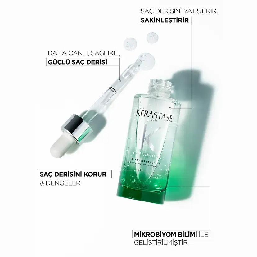 Kerastase Specifique Potentialiste Saç Derisini Koruyucu Prebiyotik ve C Vitamini İçerikli Serum 90 ml