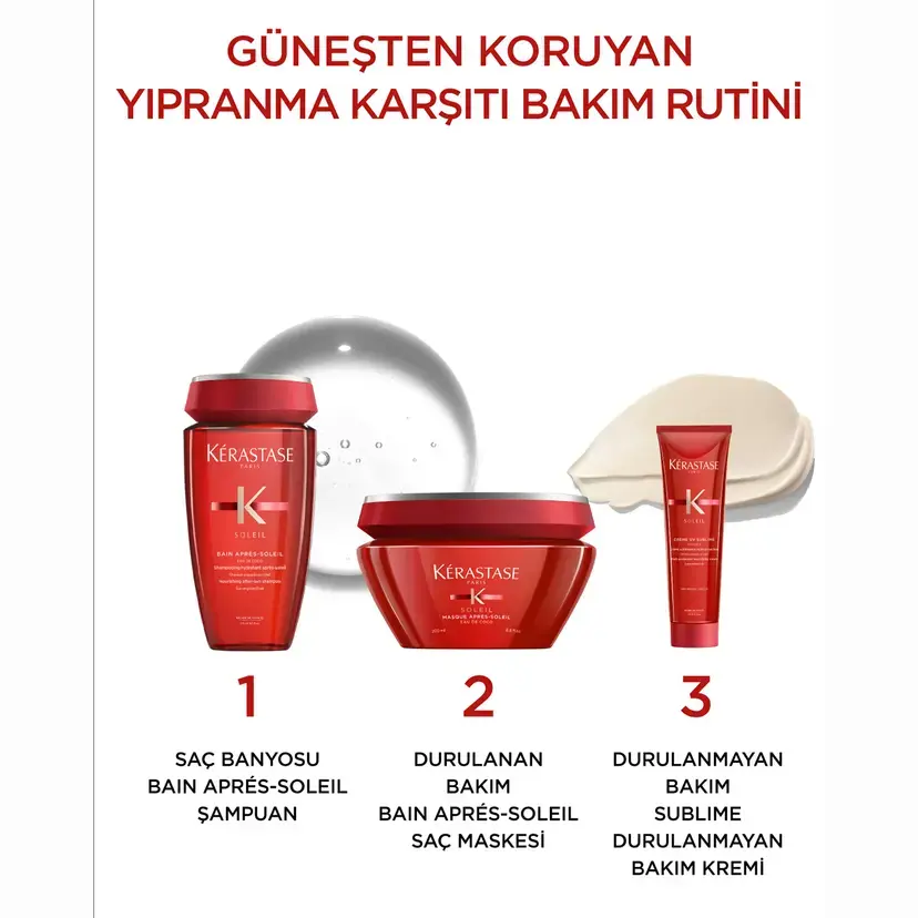 Kerastase Soleil Huile Sirene Bukle Belirginleştirici Durulanmayan Çift Fazlı Sprey Yağ 150 ml