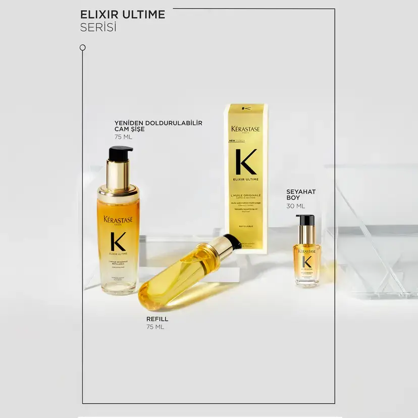Kerastase Elixir Ultime L'Huile Originale Saç Yağı Refill 75 ml