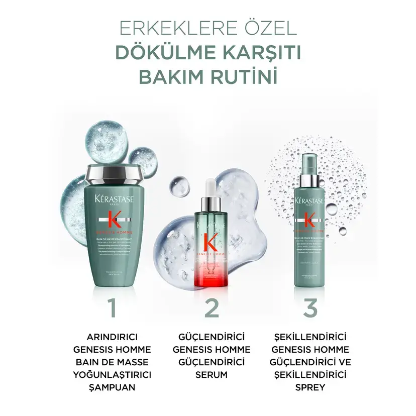 Kerastase Genesis Homme Saç Dökülme Karşıtı Güçlendirici Serum 90 ml