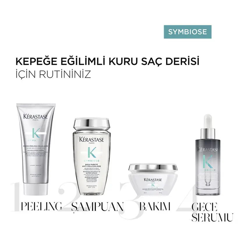 Kerastase Symbiose Kepek Karşıtı Arındırıcı Hücresel Şampuan 250 ml
