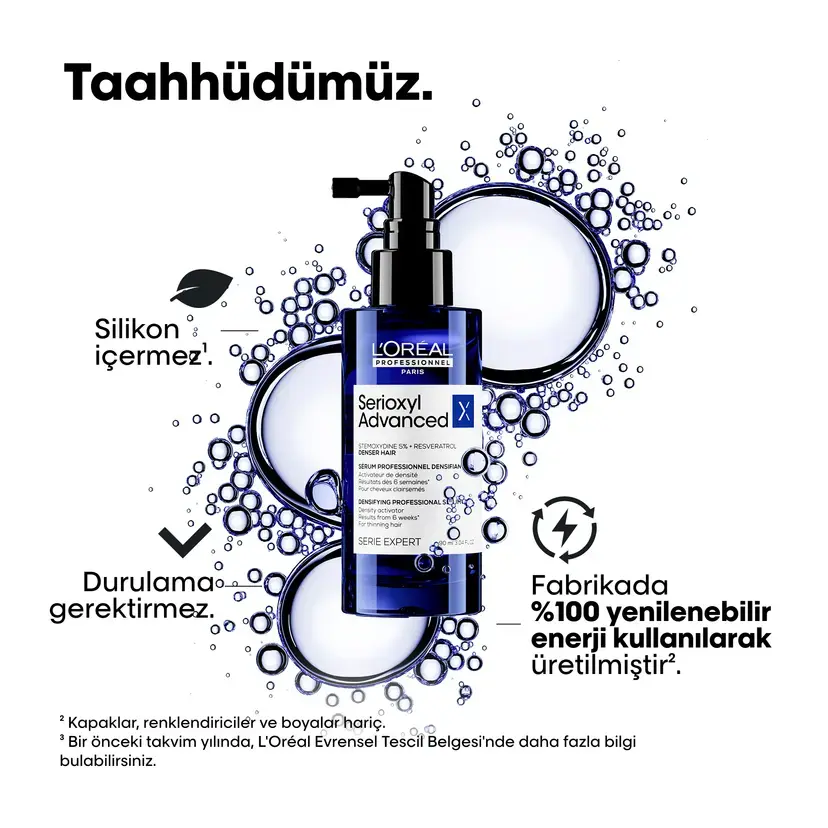 Loreal Professionnel Paris Serie Expert Serioxyl Advanced İncelmiş Saç Telleri için Yoğunluk Kazandıran Serum 90 ml