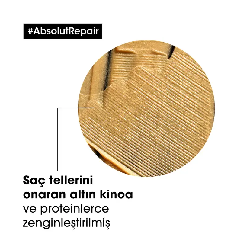 Loreal Professionnel Paris Serie Expert Absolut Repair Golden Yıpranmış Saçlar için Onarıcı Altın Maske 250 ml