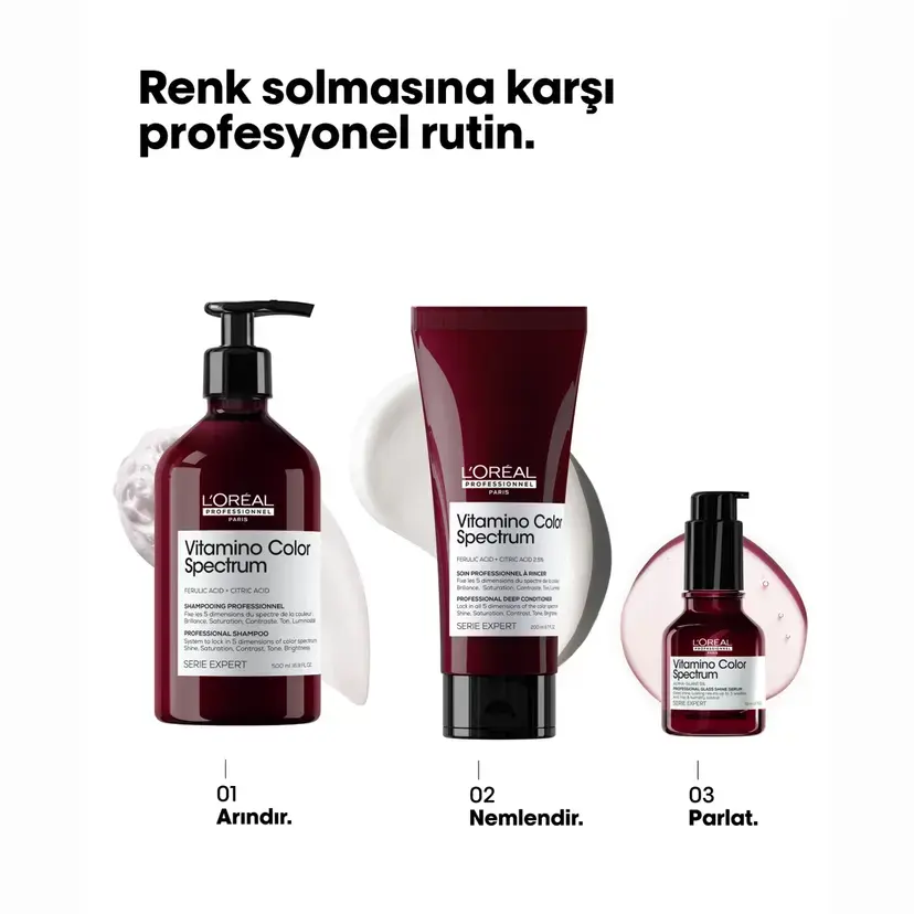 Loreal Professionnel Paris Serie Expert Vitamino Color Spectrum Boyalı Saçlar İçin Solma Karşıtı Şampuan 500 ml