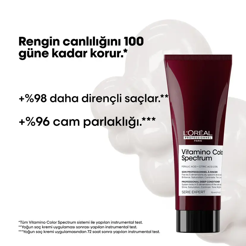 Loreal Professionnel Paris Serie Expert Vitamino Color Spectrum Boyalı Saçlar İçin Yoğun Saç Kremi 75 ml