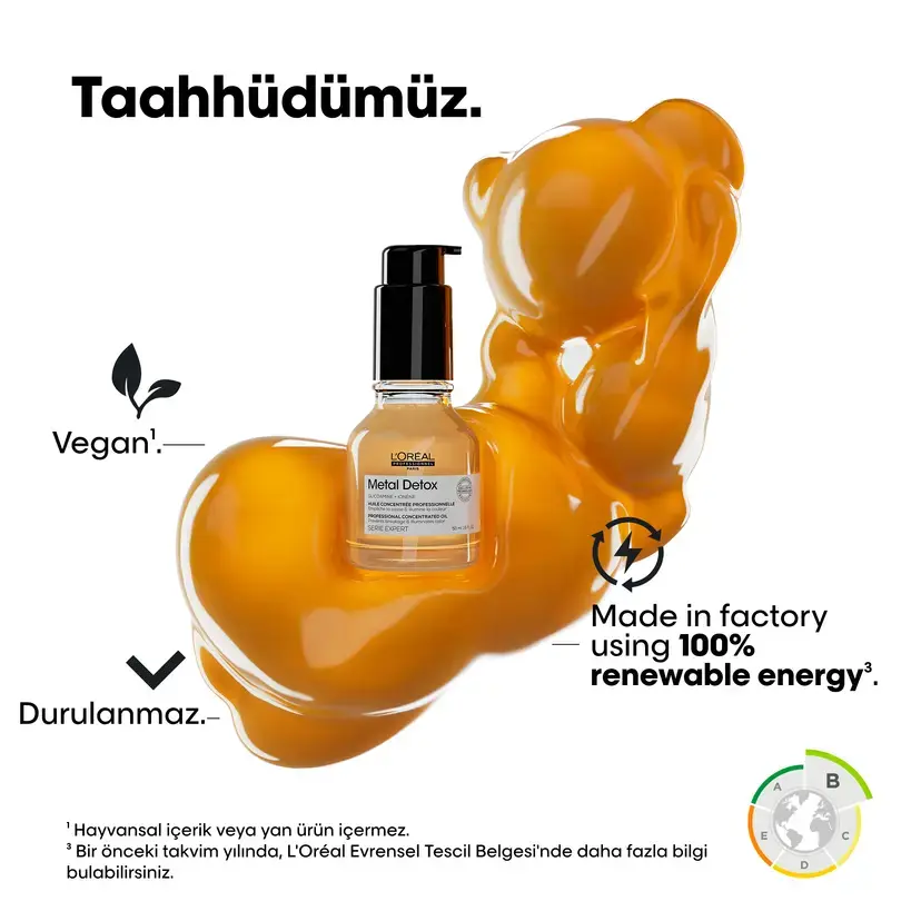 Loreal Professionnel Paris Serie Expert Metal Detox Konsantre Saç Bakım Yağı 50 ml