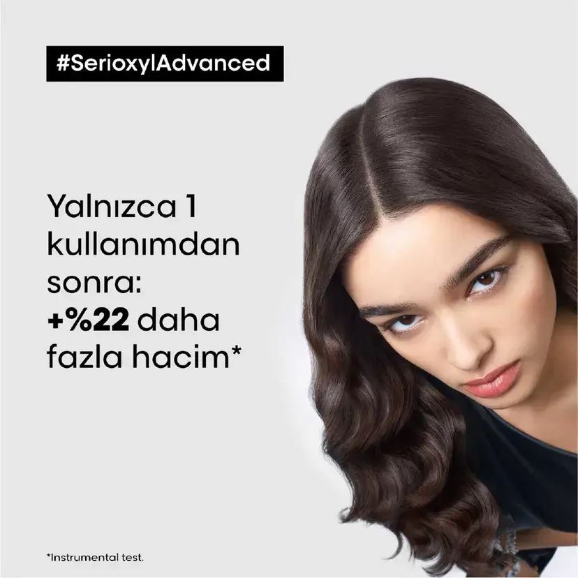 Loreal Professionnel Paris Serie Expert Serioxyl Advanced İncelmiş Saç Telleri için Yoğunluk Kazandıran Şampuan 500 ml