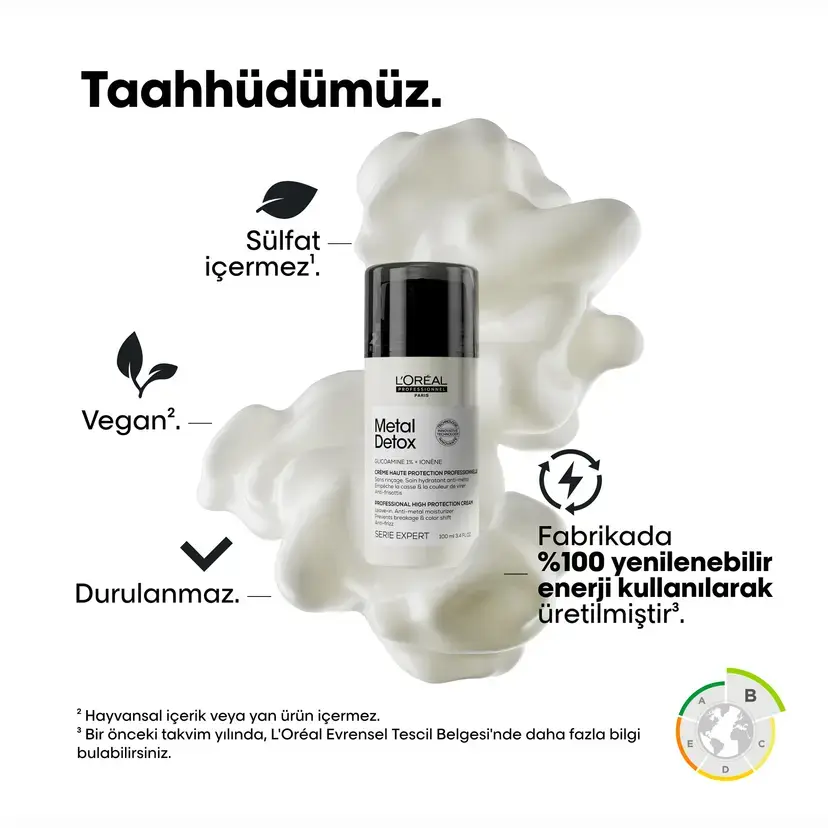 Loreal Professionnel Paris Serie Expert Metal Detox Yüksek Korumalı Krem 100 ml