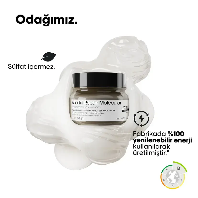 Loreal Professionnel Paris Serie Expert Absolut Repair Molecular Saç Maskesi 250 ml